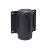 Queue Solutions WallMaster 400, Black, 15' Fluorescent Orange Belt WM400B-FOR150